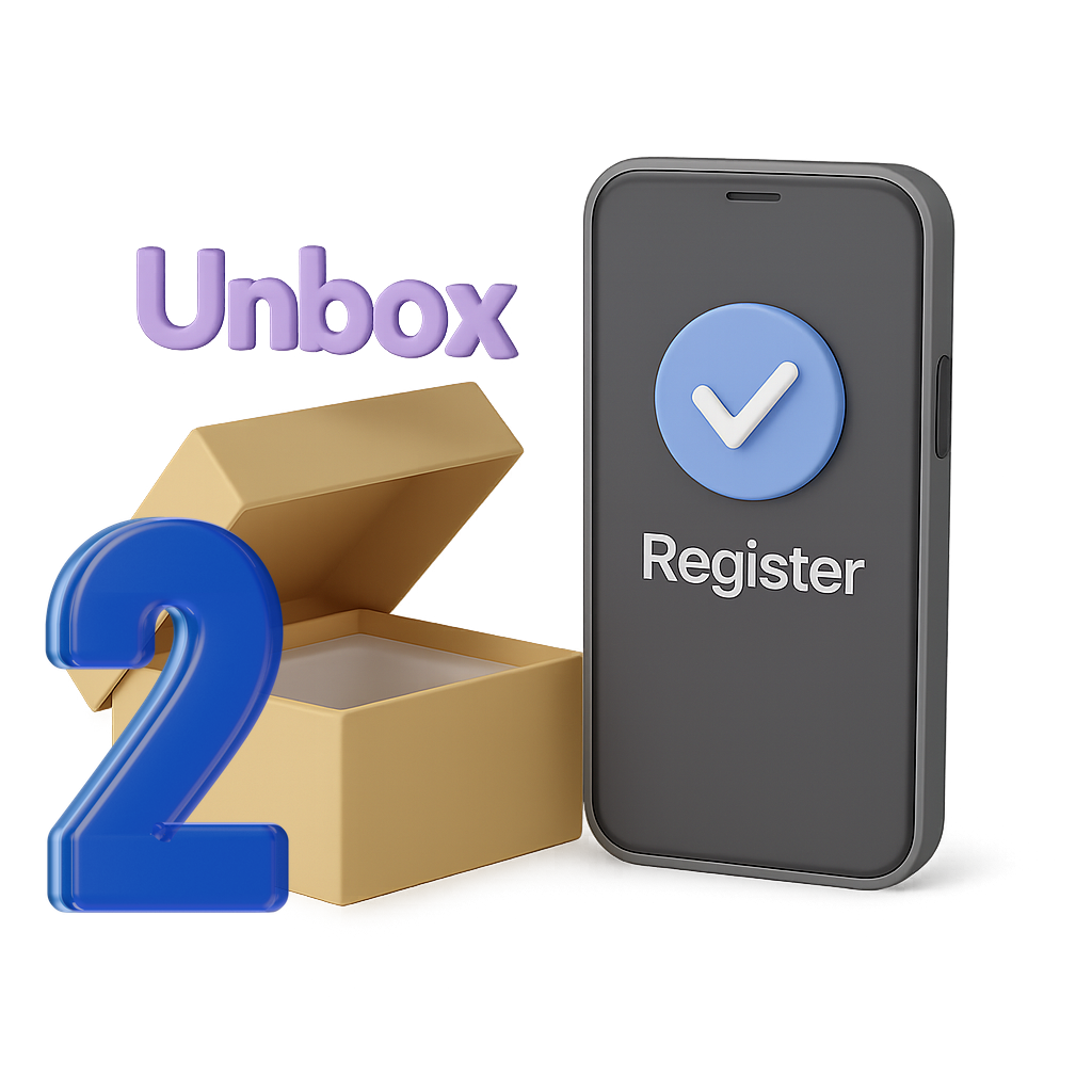 خدمات نرم افزاری - آنباکس و رجیستری